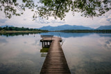 Fototapeta Na drzwi - Lake Chiemsee, Bavaria, Germany