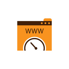 Poster - Browser, connection icon. Element of Web Optimization icon for mobile concept and web apps. Detailed Browser, connection icon can be used for web and mobile