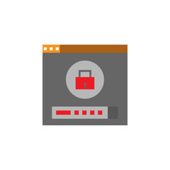 Poster - account, login icon. element of web desing icon for mobile concept and web apps. detailed account, l