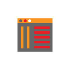 Poster - templates, ui icon. element of web desing icon for mobile concept and web apps. detailed templates, 