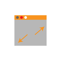 Poster - Layout, net icon. Element of Web Desing icon for mobile concept and web apps. Detailed Layout, net icon can be used for web and mobile