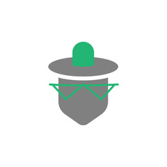 Poster - Hacker  icon. Element of Cyber and Security icon for mobile concept and web apps. Detailed Hacker  icon can be used for web and mobile