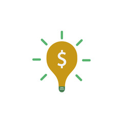 Poster - Banking, idea icon. Element of Web Money and Banking icon for mobile concept and web apps. Detailed Banking, idea icon can be used for web and mobile