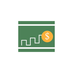 Poster - Banking, browser icon. Element of Web Money and Banking icon for mobile concept and web apps. Detailed Banking, browser icon can be used for web and mobile