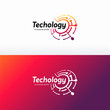 © Lucky Creative's - Technology logo designs concept vector, Digital Wire logo template