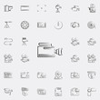 © Gunay - cinema camera outine icon. Photo and camera icons universal set for web and mobile