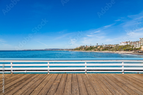 Fotomural A View from San Clemente Pier, Southern California