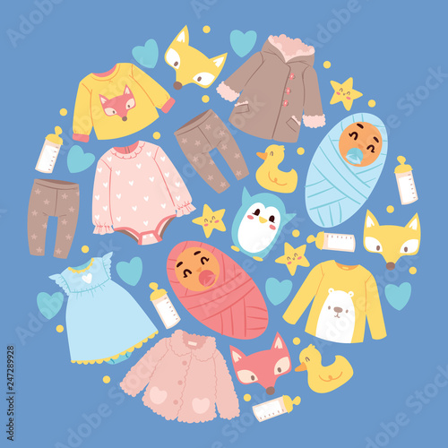 baby shopping dress