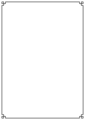 Wall Mural - Vector paper design vintage style page border
