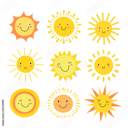 Images Of Cartoon Sunshine