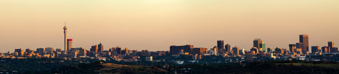 Johannesburg panoramic skyline