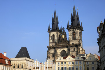 Wall Mural - Church of Virgin Maria Before Tyn, Prague, Czech republic