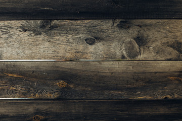 Old grunge dark textured wooden background,