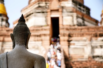 The Wat Yai Chaimongkol is a Buddhist temple located in Ayutthaya, Thailand. This place also be one of ayutthaya historical park.