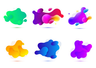 Poster - Abstract banners. Vector layout template.
