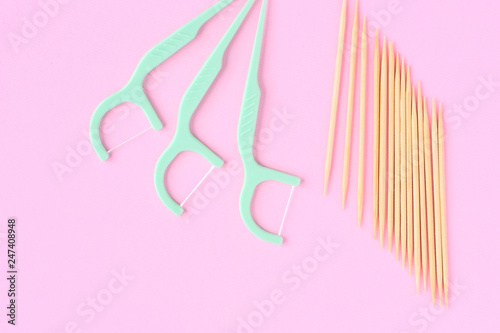 green toothpicks