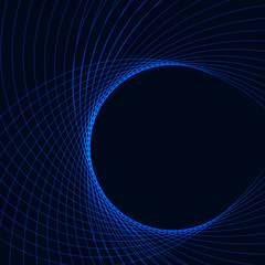 Poster - Abstract background with a colorful dynamic wave.