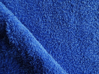 Blue bath towel background