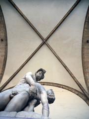 Wall Mural - Sculptures in the city of Florence