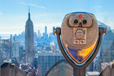 Fototapeta  - Beautiful skyline of Midtown Manhattan from Top of the Rock  - New York, USA