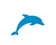 Dolphin Vector Silhouette