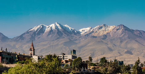 Wall Mural - Andes Behind Arequipa Peru