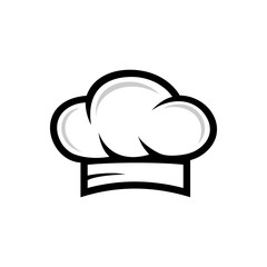 Poster - Chef hat icon logo template
