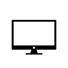 Poster - Computer icon. Pc icon. Monitor icon Vector