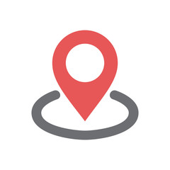 Poster - Navigation icon on white background for graphic and web design, Modern simple vector sign. Internet concept. Trendy symbol for website design web button or mobile app