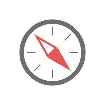 Navigation icon on white background for graphic and web design, Modern simple vector sign. Internet concept. Trendy symbol for website design web button or mobile app