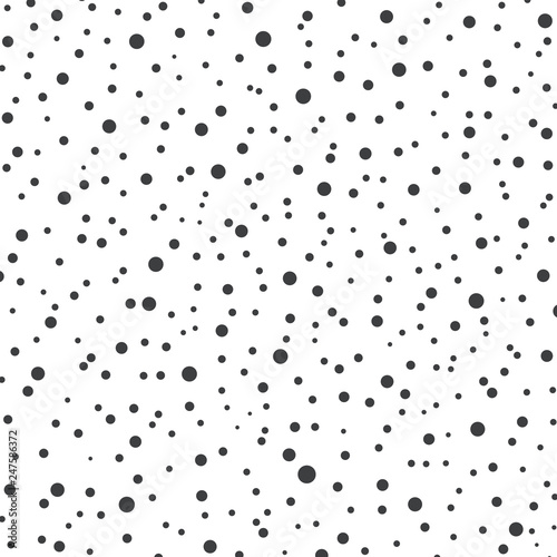Abstract dots random size