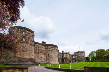 Sticker - Medieval Skipton Castle, North Yorkshire,Great Britain.