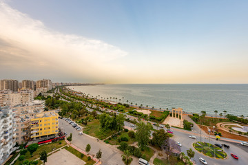 Wall Mural - Mersin - Turkey. May 02, 2018. Mersin city view.