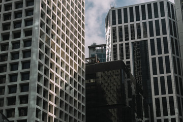 Hong Kong high rise building and finance center