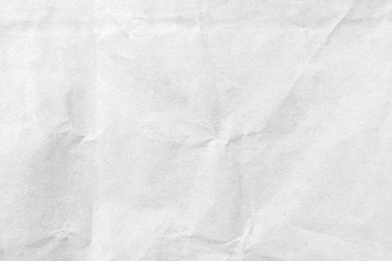 white crumpled paper texture background. close-up.