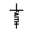 © pisut - Faith cross logo
