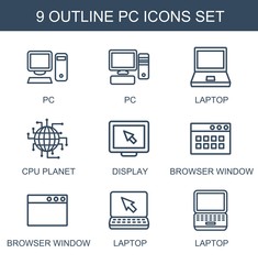 Aufkleber - pc icons