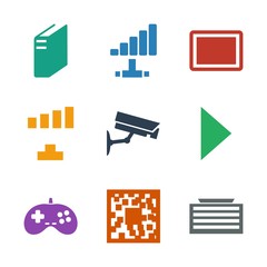 Poster - 9 digital icons