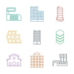 Poster - apartment icons
