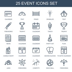 Sticker - event icons