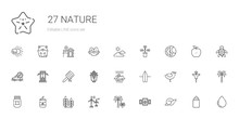 Nature Icons Set