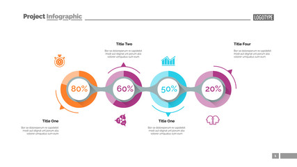 Poster - Business goal achievement slide template
