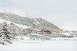 St. Moritz, St. Moritzersee, Oberengadin, Winter, Wintersport, Corviglia, Alpen, Graubünden, Schweiz