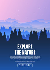 Wall Mural - minimalist landscape