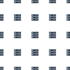 Poster - server icon pattern seamless white background