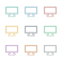 Poster - display pointer icon white background