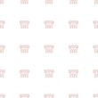 © HN Works - Greek column icon pattern seamless white background