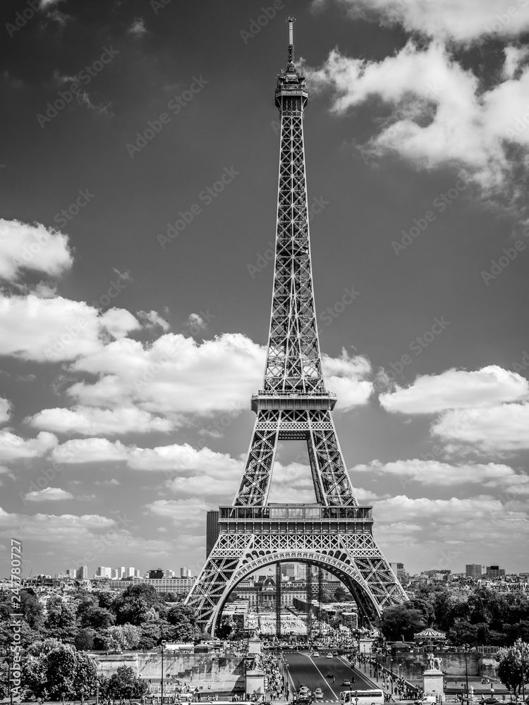Paryż wieża Eiffla - obrazy, fototapety, plakaty 