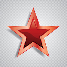 Red Faceted Star Free Stock Photo - Public Domain Pictures