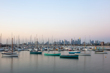 Poster - Melbourne Summer Sunset